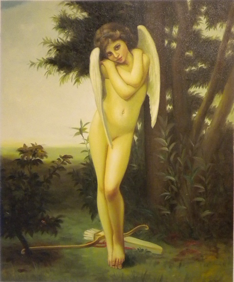 Vendita falso d'autore Cupido di Bouguereau